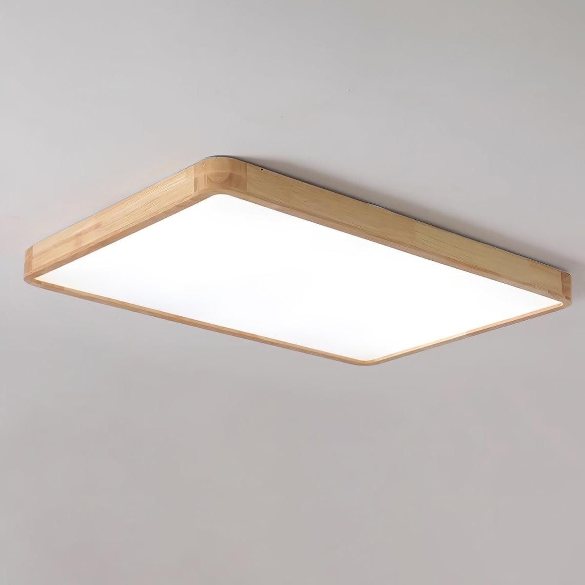 Wooden Geometric Ceiling Light M295