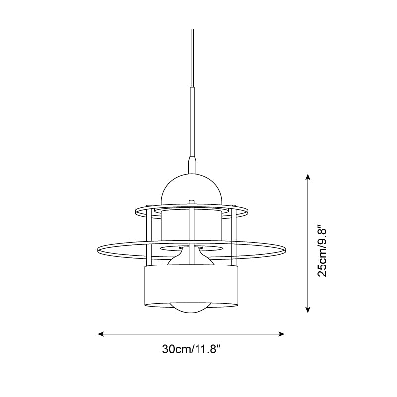 Coloraxis Pendant Lamp D155