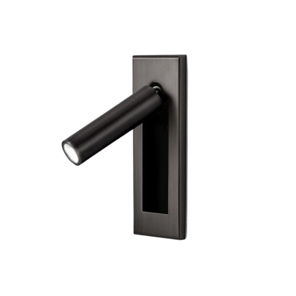 Acabado negro limpio de la lámpara de pared cuadrada moderna D790