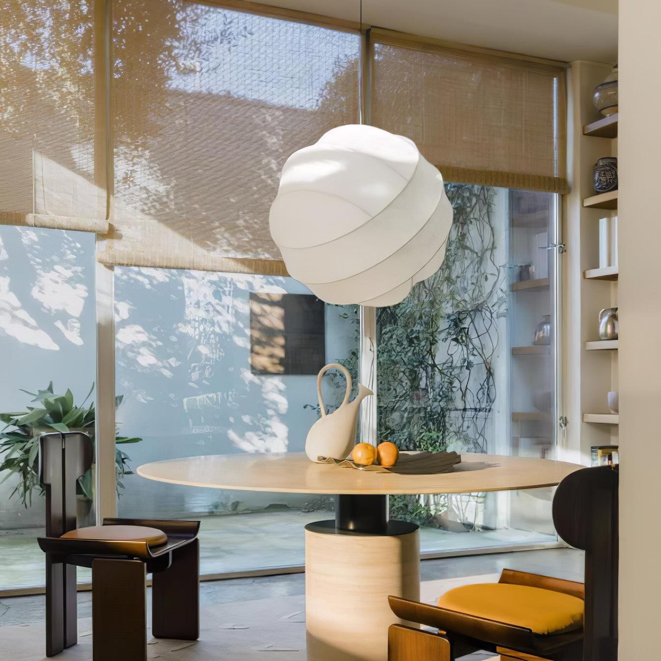 Wabi-Sabi Style Fiber Cocoon Pendant Lamp M505