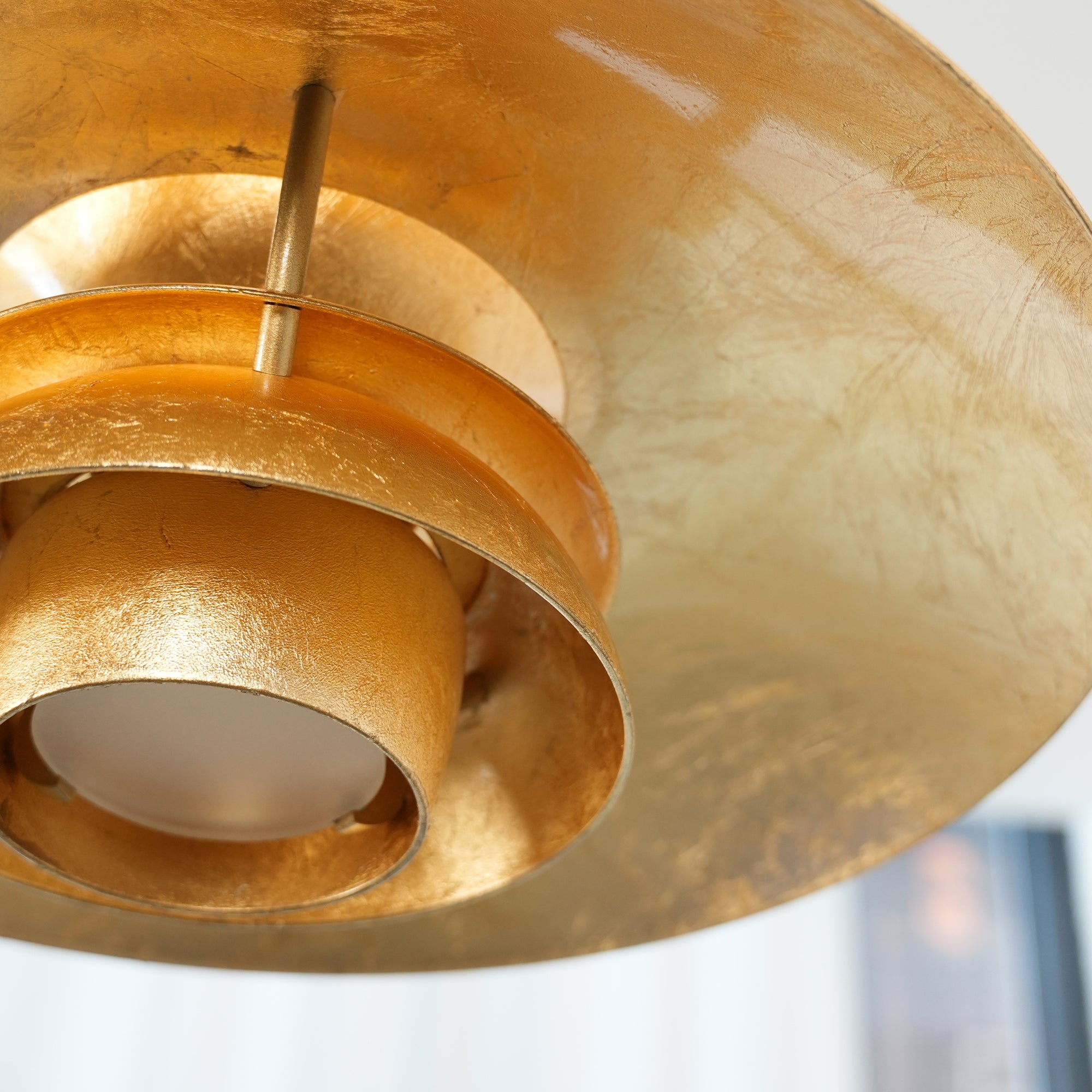 Gold Foil Layered Pendant Lamp D762