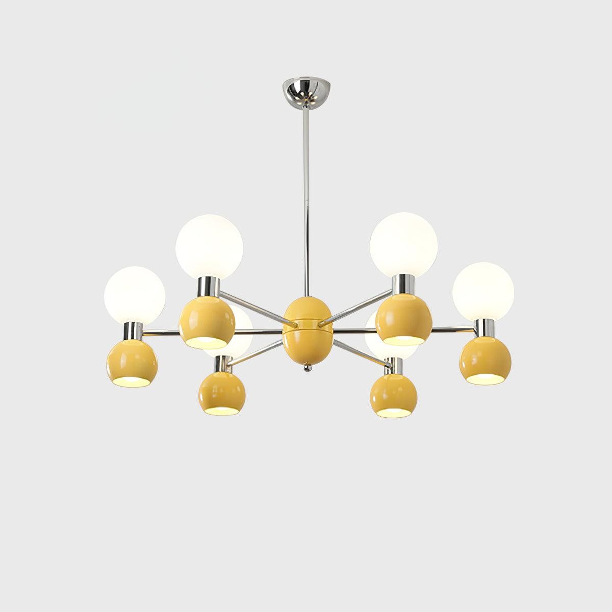 Modern Minimalist Multiple Head Metal Chandelier M313