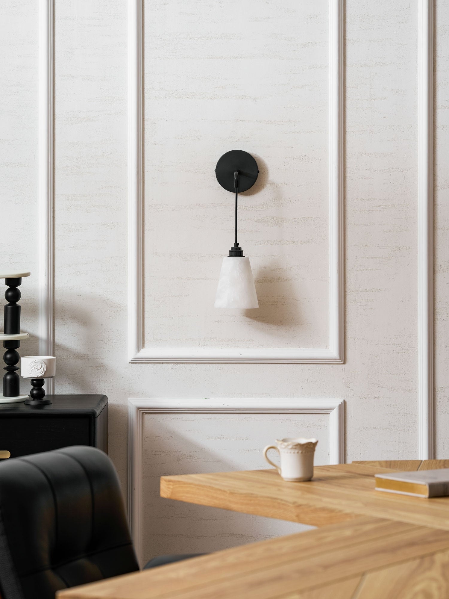 Droplet Alabaster Wall Lamp D403