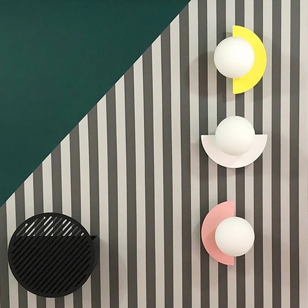 Colourful Glass Wall Lamp S155