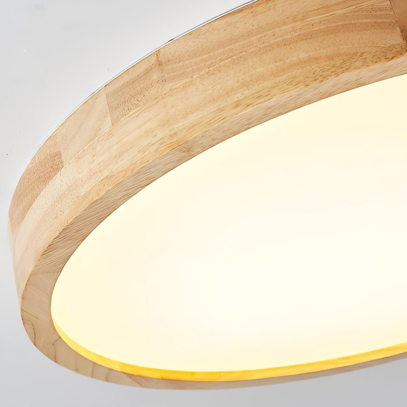Wooden Geometric Ceiling Light M295