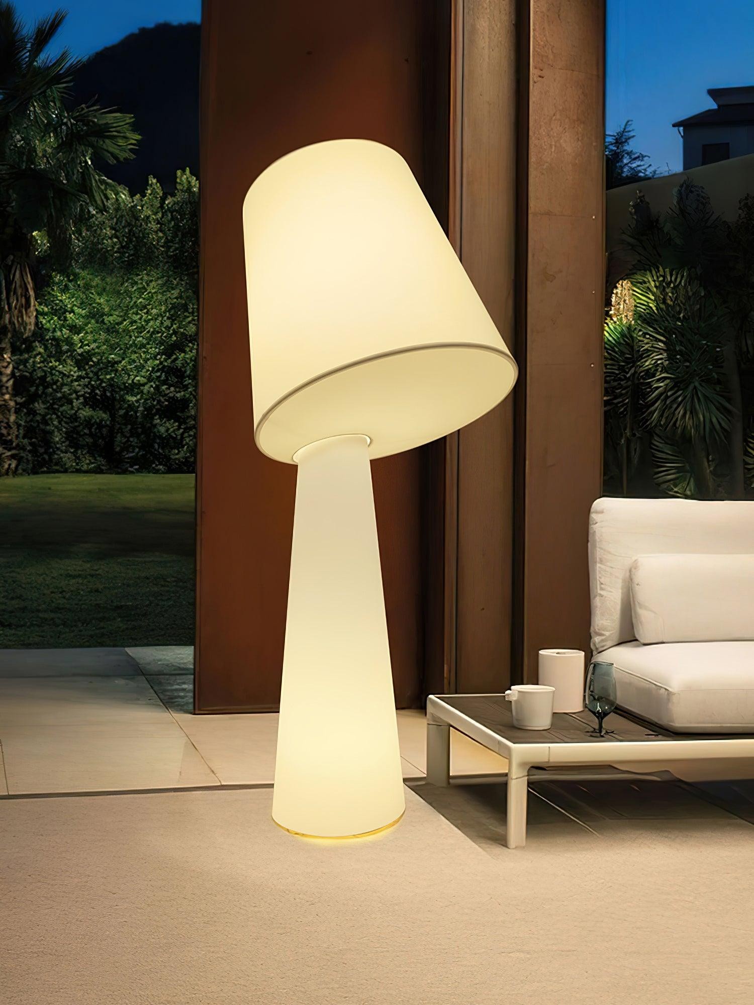 Column Fabric Floor Lamp Suitable For Living Room M76