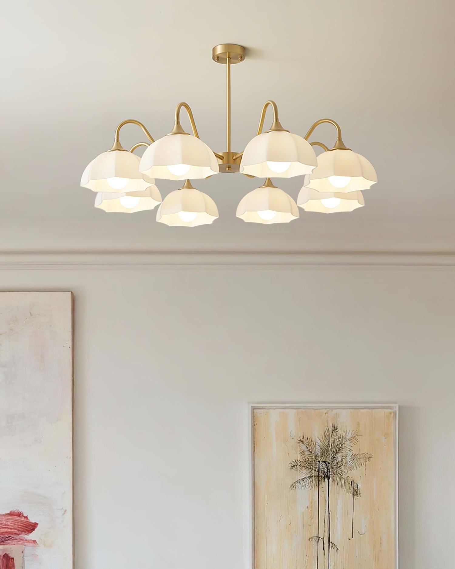 Nordic Garden Flower Glass Chandelier M305