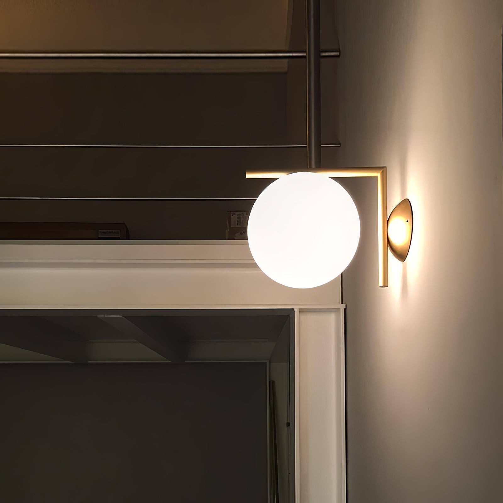 Stylish Glass Globe Wall Light/Ceiling Light S62