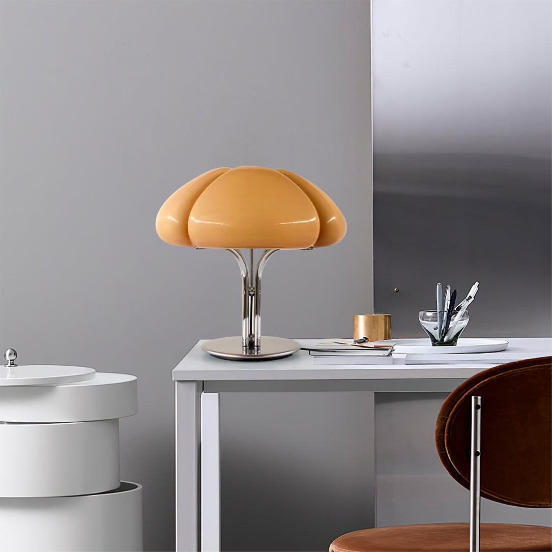 Creative Cluster Mushroom Shape Glass Table Lamp M117