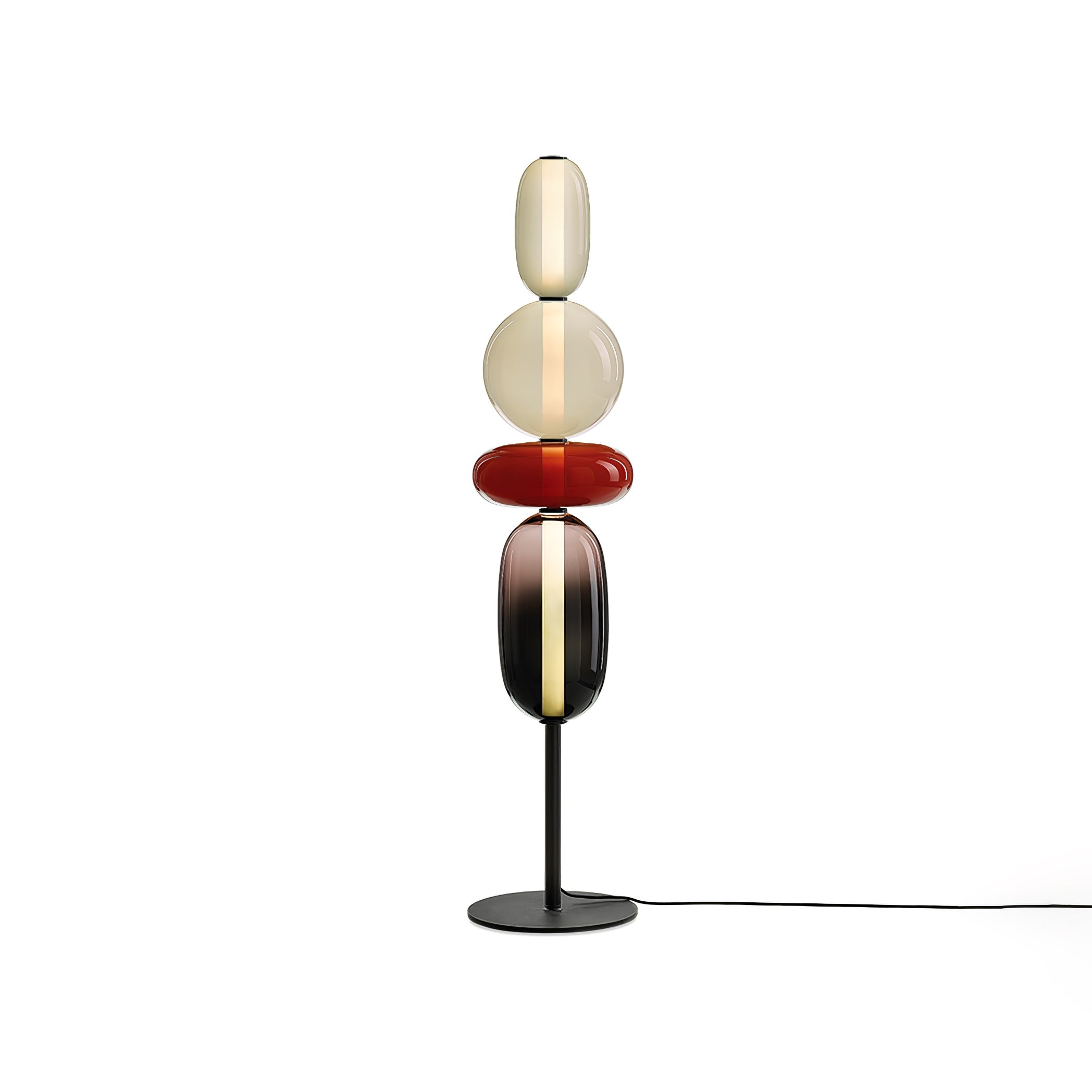Nordic Creative Minimalist Luxury Glass Floor Light For Living Room M486
