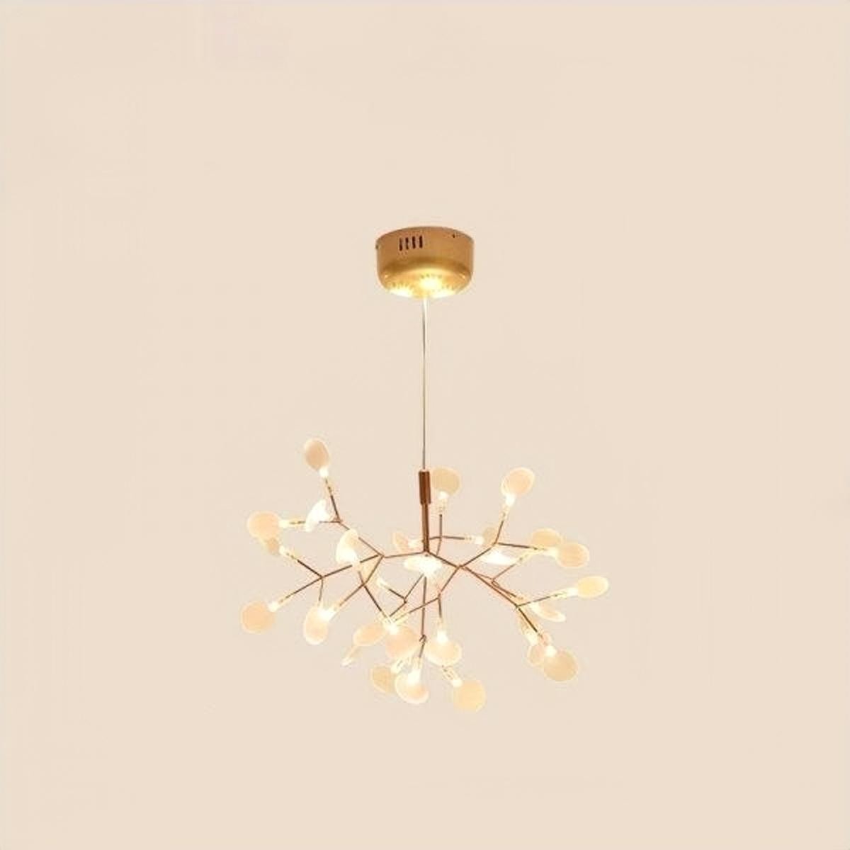 Scandinavian Branching LED Chandelier for Living Room