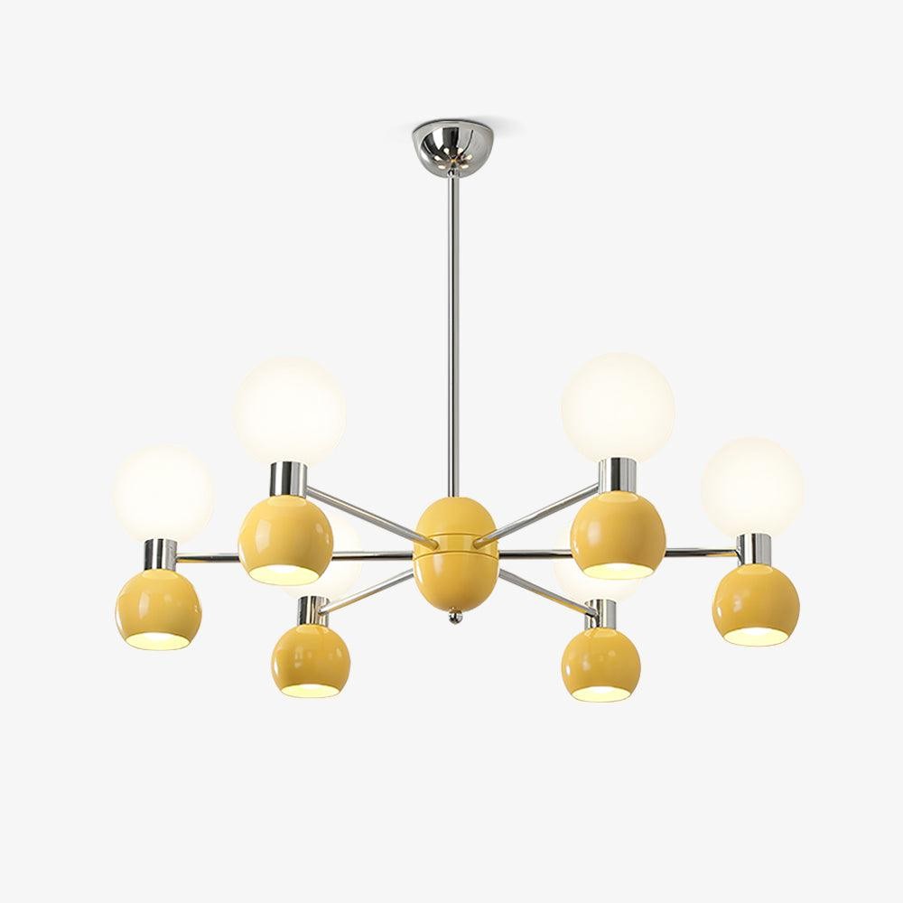 Modern Minimalist Multiple Head Metal Chandelier M313