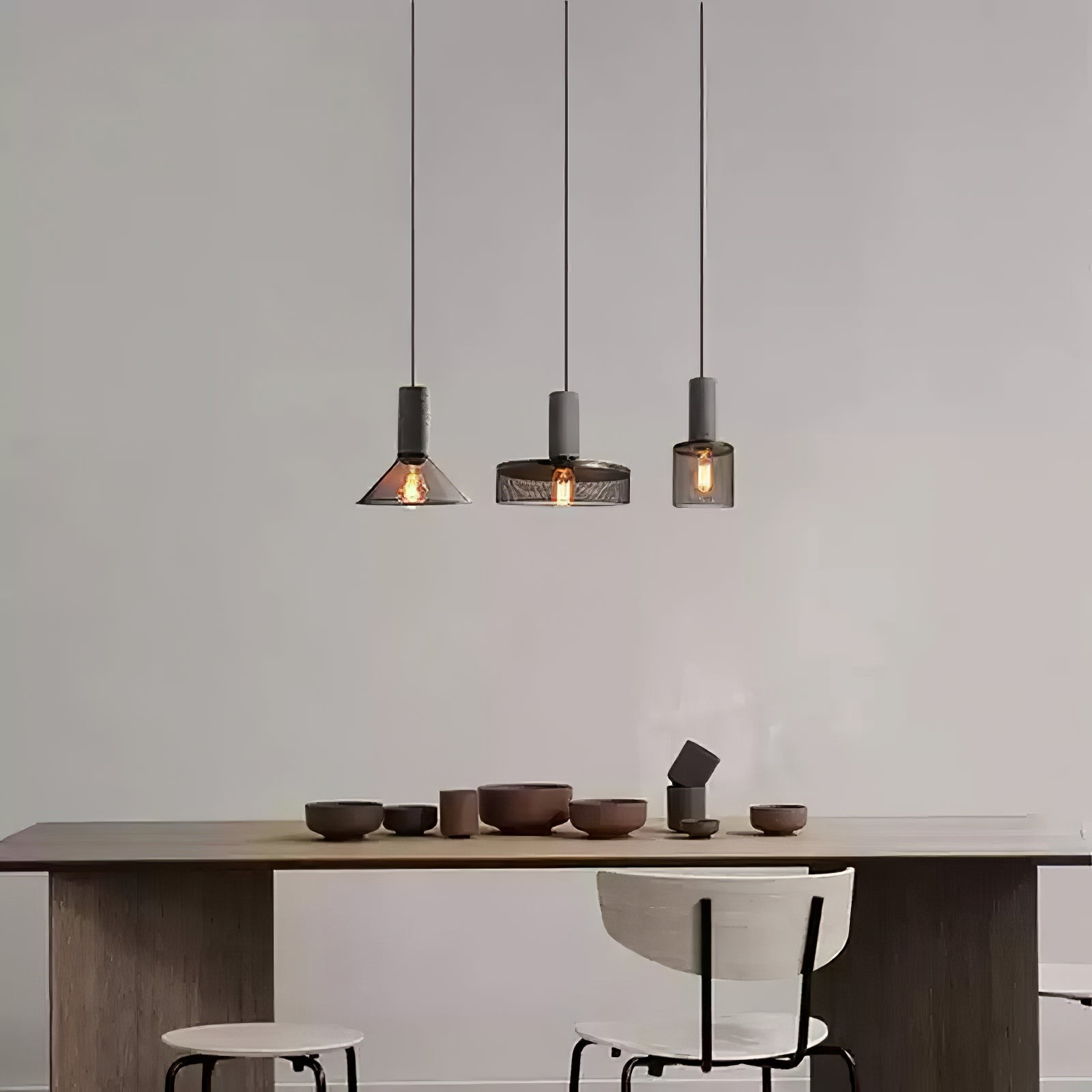 Cement Mesh Pendant Light M81