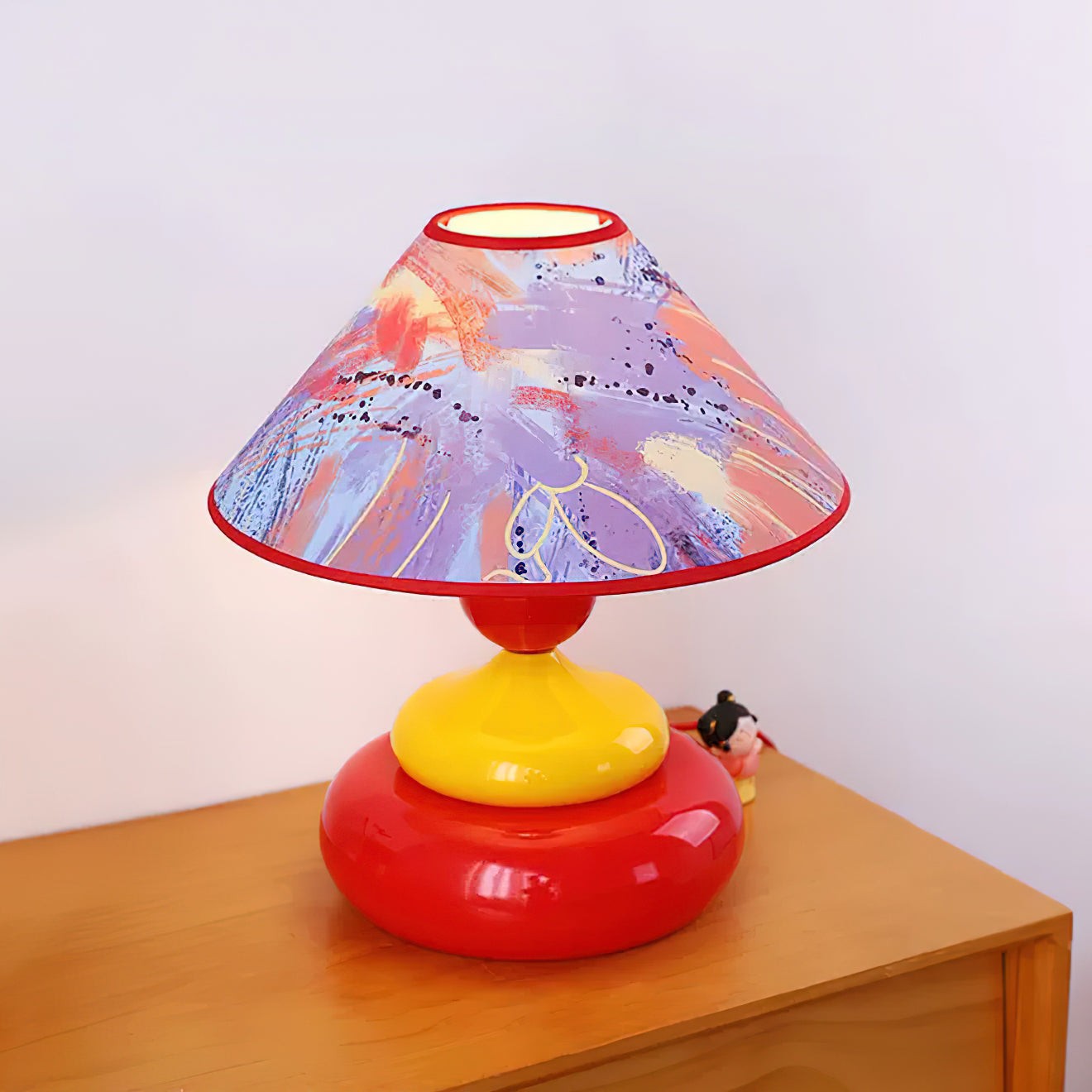 Retro Decorative Colorful Stacked Table Lamp M344