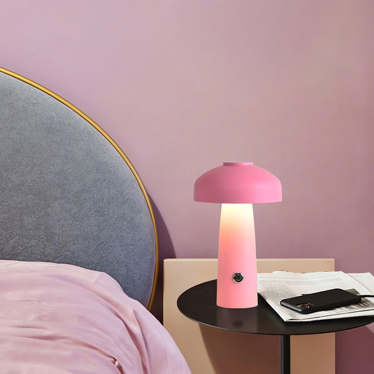 Mushroom Built-in Battery Table Lamp M60