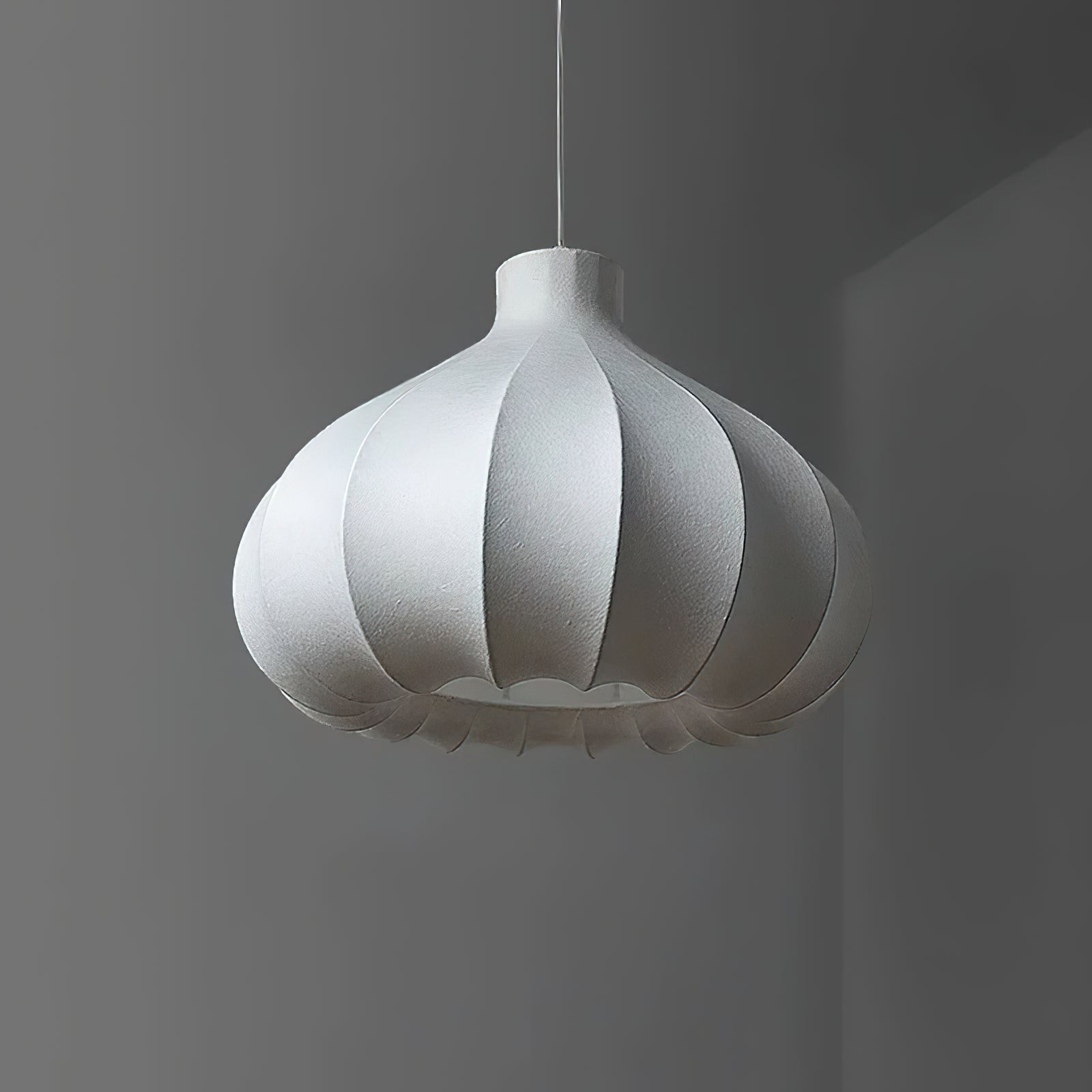 Onion Bubble Silk Pendant Lamp M537