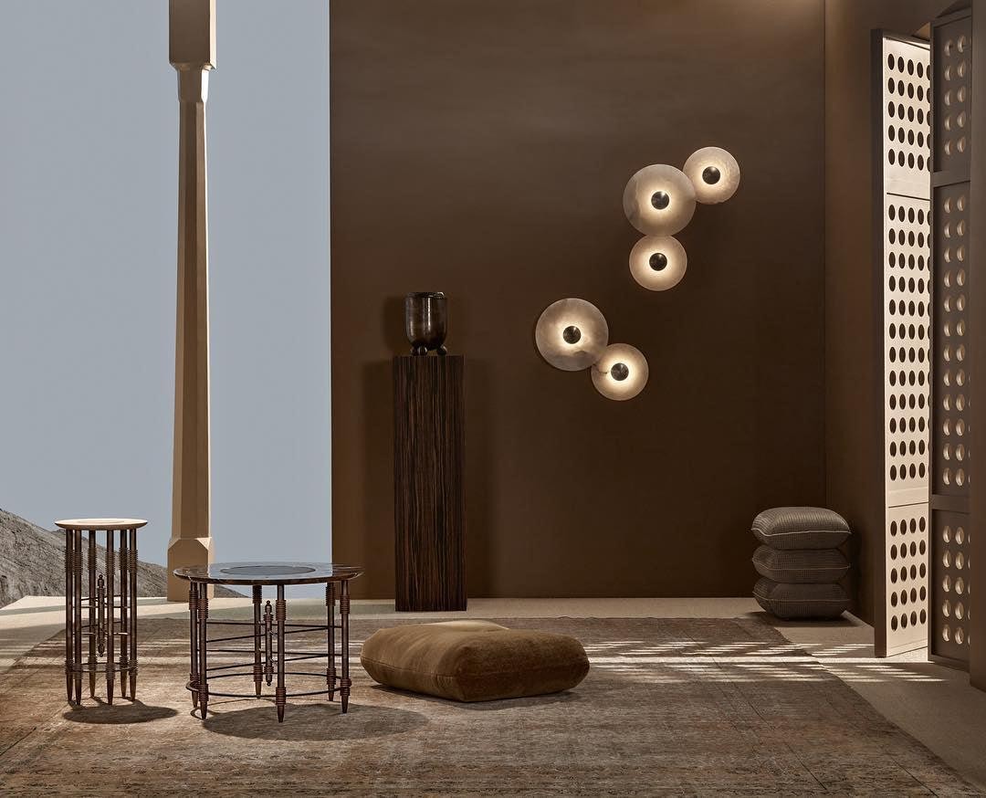 Creative Marble Round Wall Lamp M141