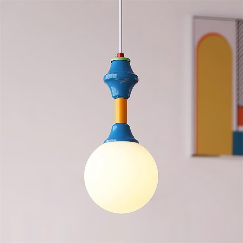 French Blue And White Atmosphere Pendant lamp M194