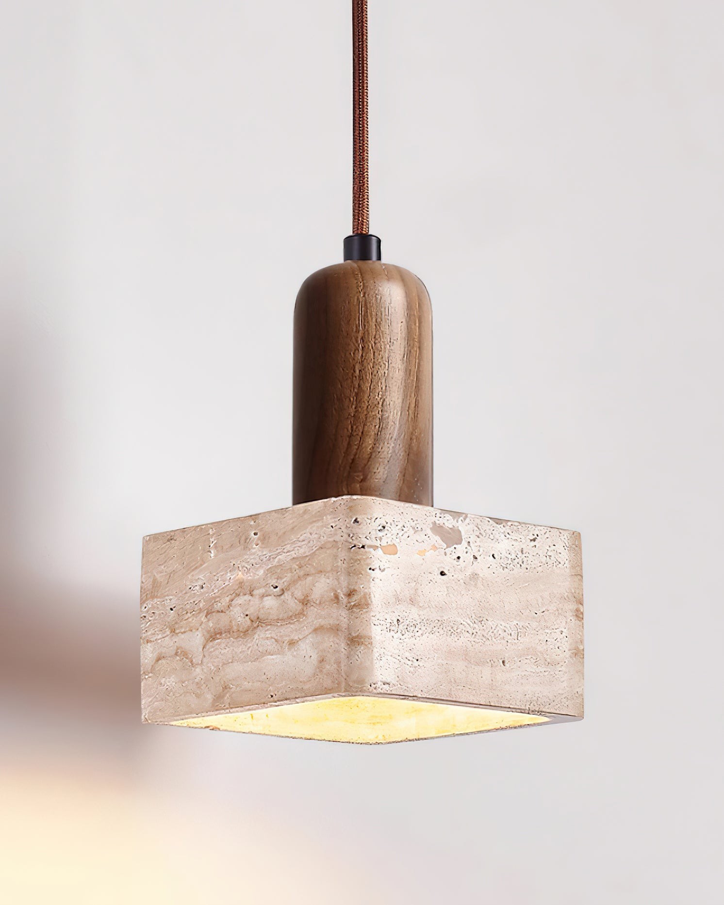 Simple Elegant Square Rectangular Pendant Lamp M195