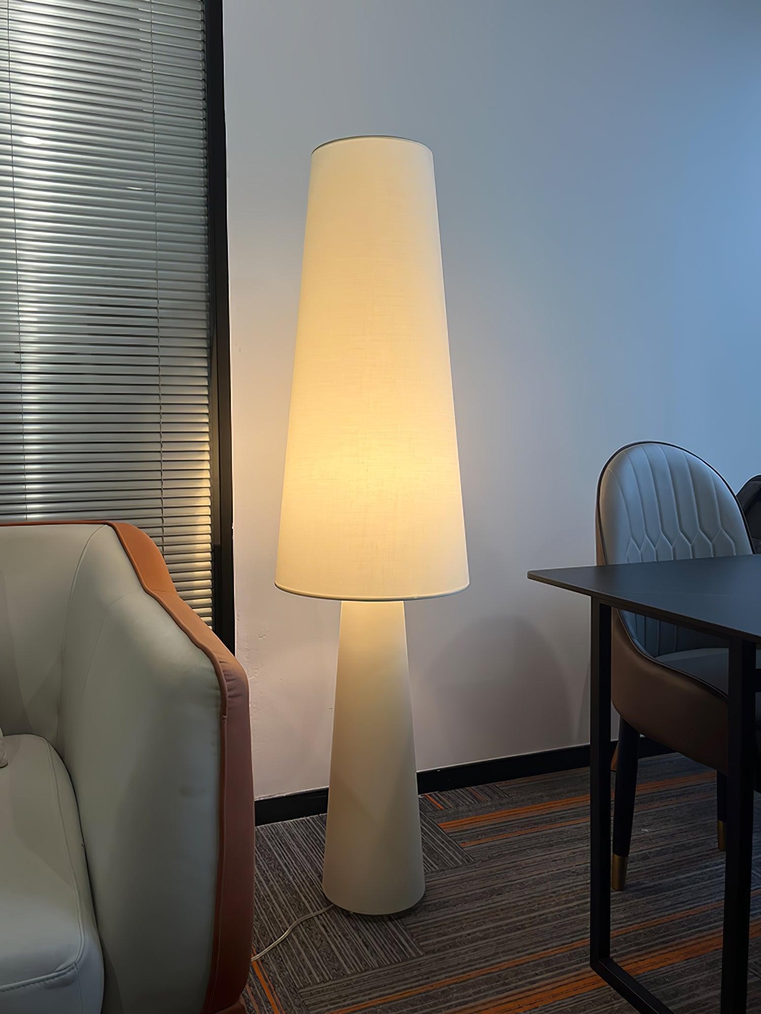 Column Fabric Floor Lamp Suitable For Living Room M76