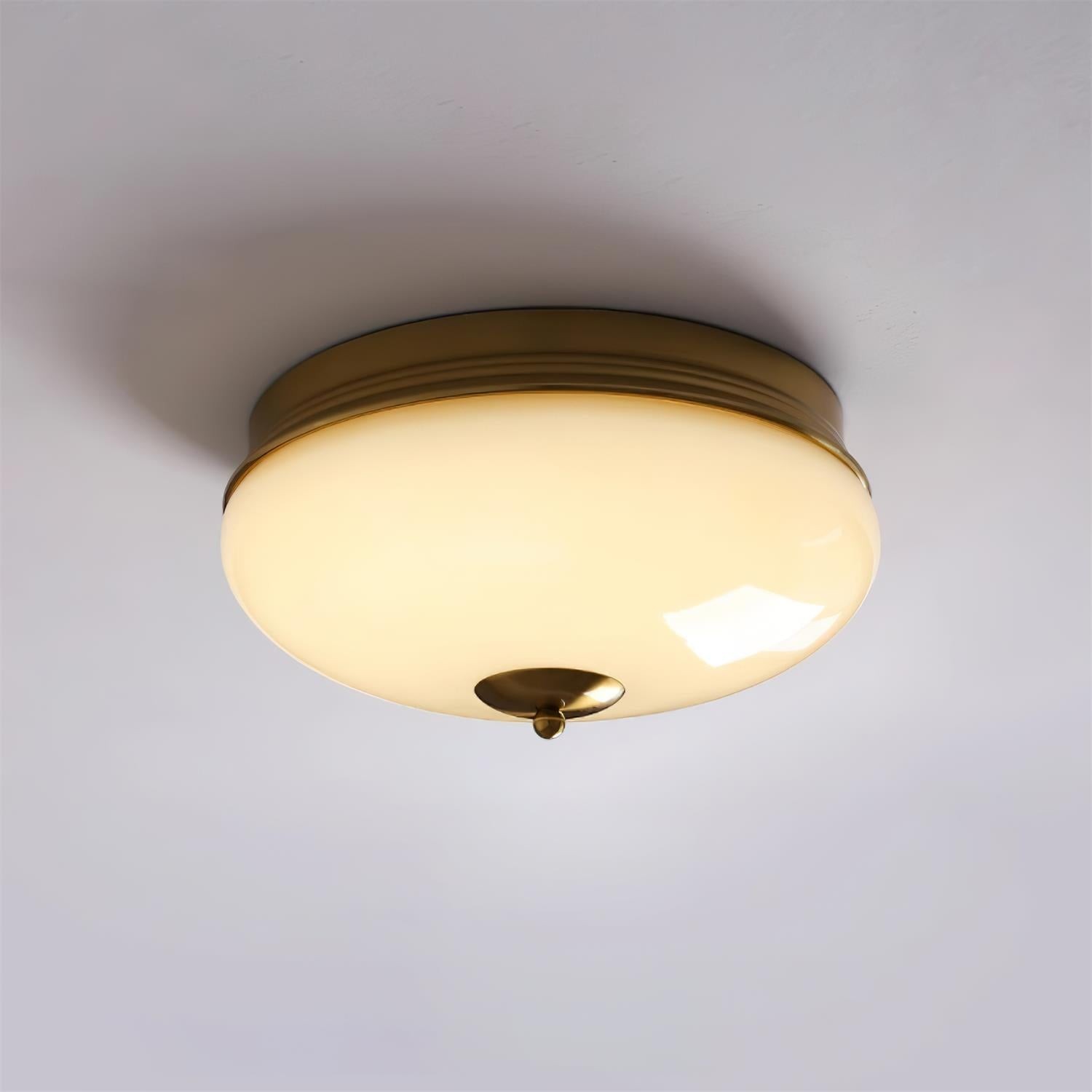 European Mid Century Cream Ceiling Light M242