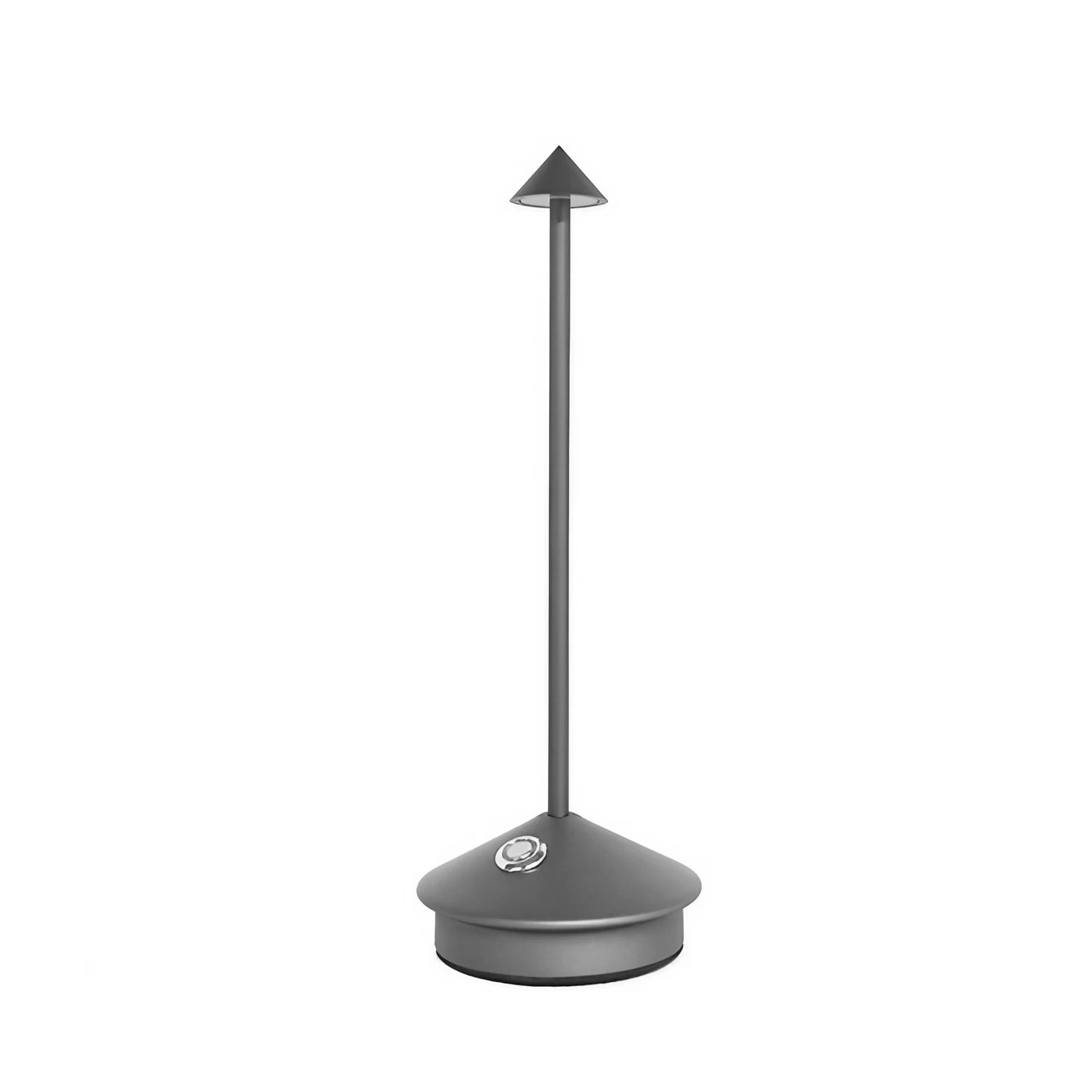 Pina-lampa i mörkgrå finish