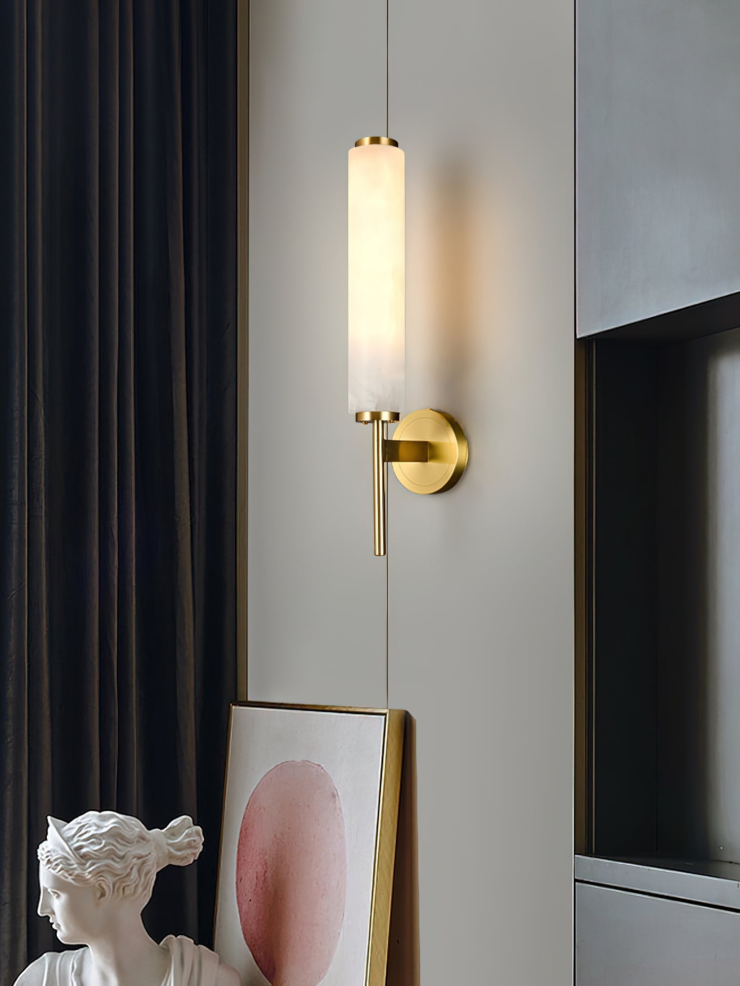 Brindisi Alabaster Wall Sconce D389