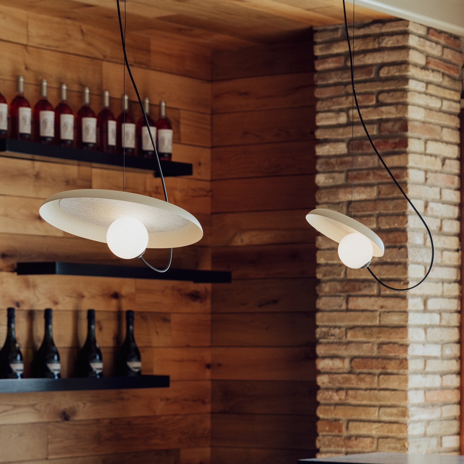Acoustic Disc Pendant Lamp D448