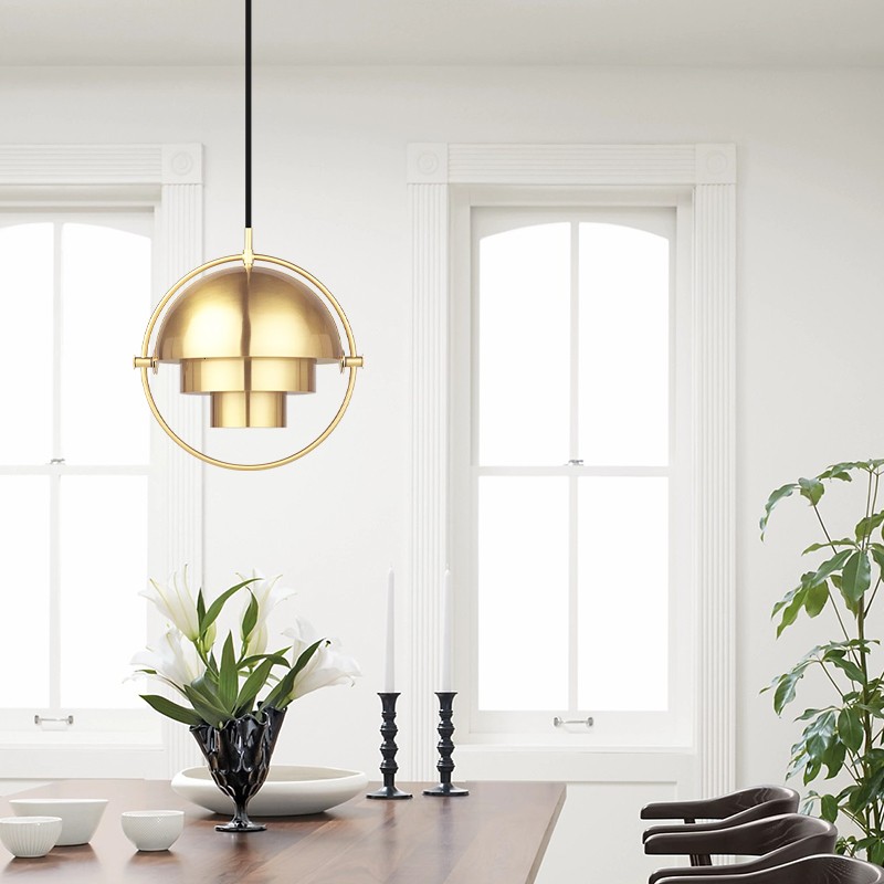 Danish Multilayer Rotatable Pendant Lamp S63