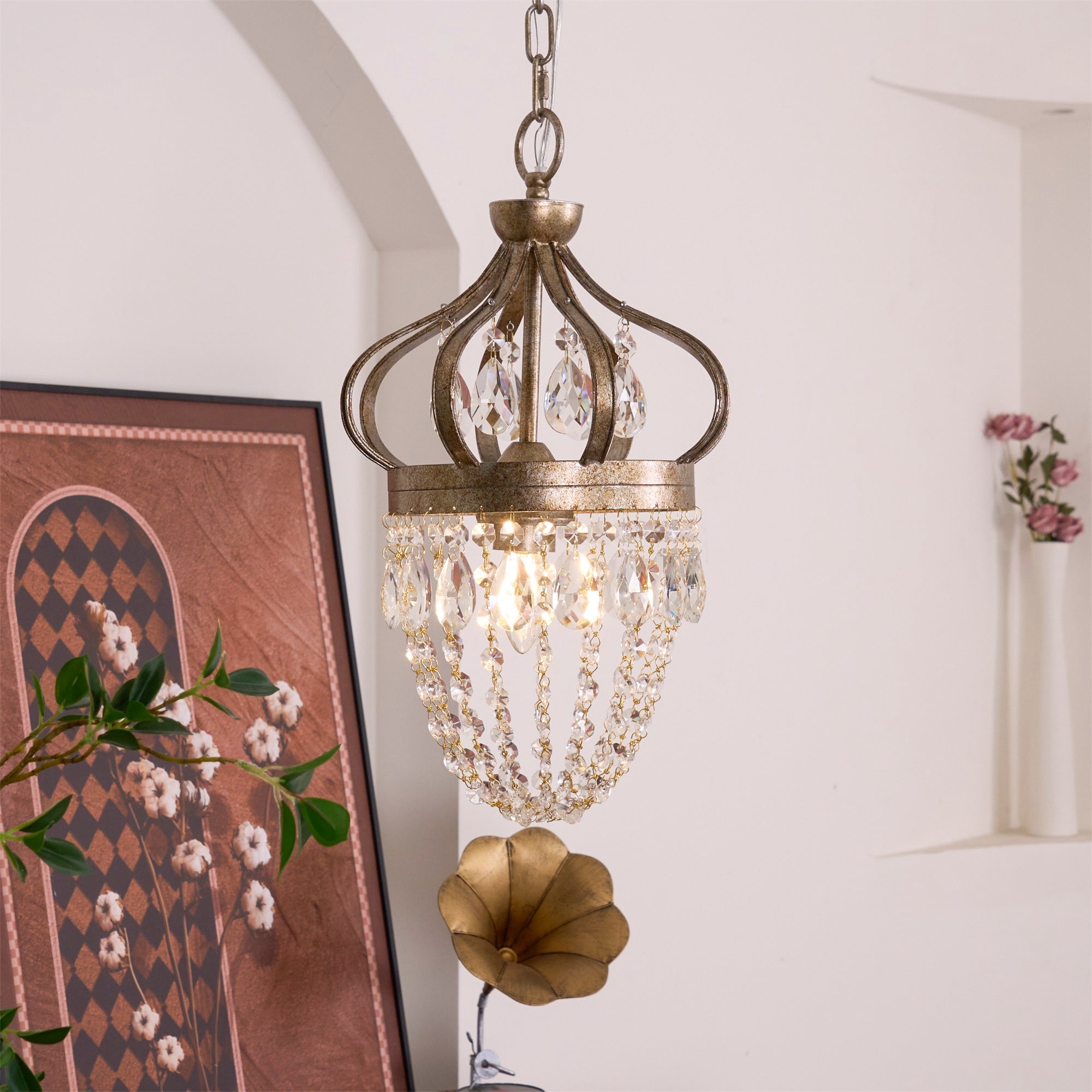 Abella Tear Drop Chandelier D517