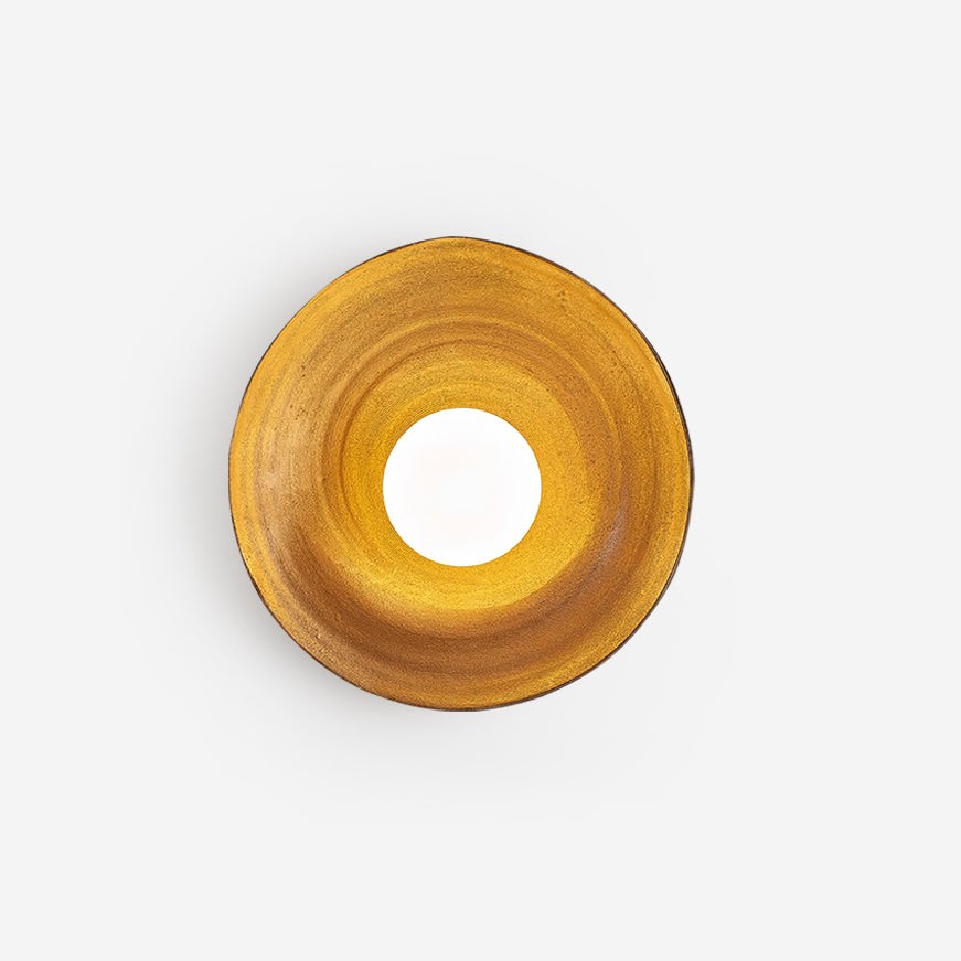 Retro Irregular Round Wall Lamp M205