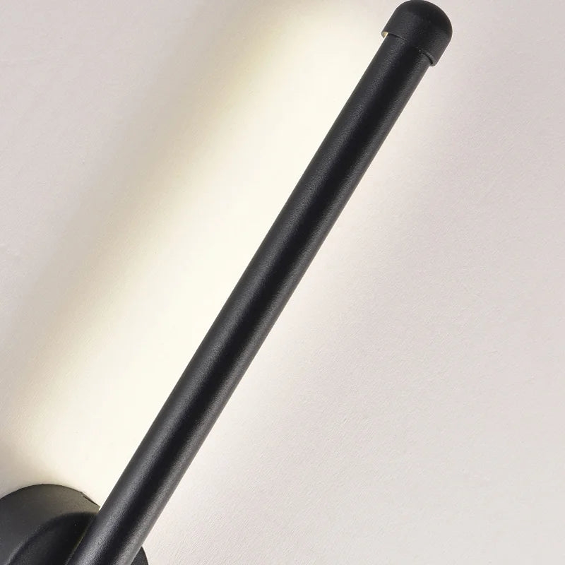 Modern Black Aluminum Wall Light D850