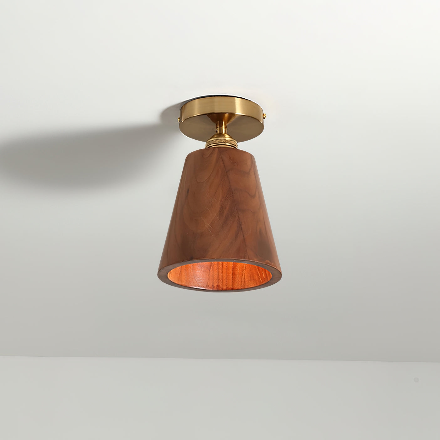 Collar Wood Ceiling Lamp D235