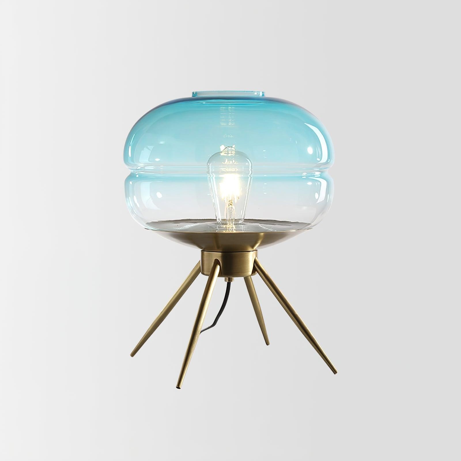 Luxury Personality Colored Glass Cover Tall Table Lamp M234
