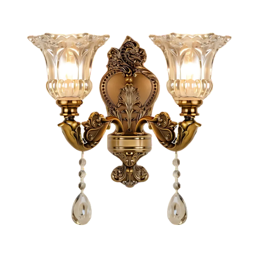 The Vintage Felicia Dual Wall Lamp D785