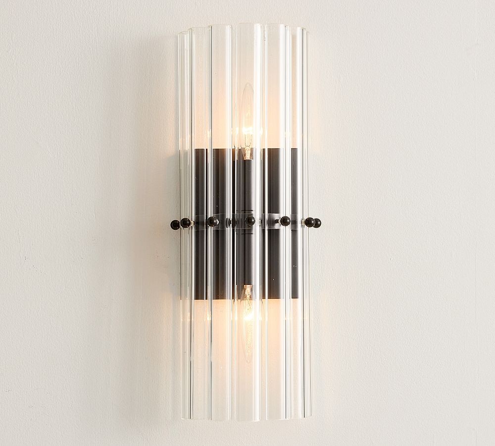 Lumora Crystal Wall Sconce – Elegant Lighting for Hallway & Bedroom T140