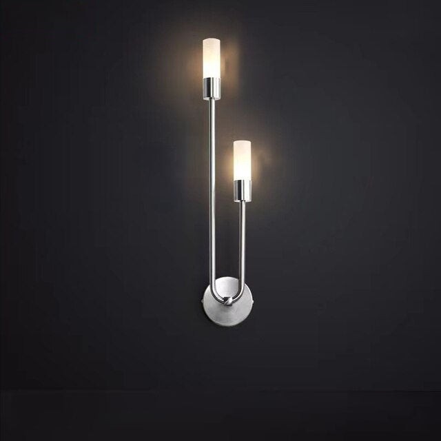 Modern Copper U-Shape Luster LED Wall Lamp M138
