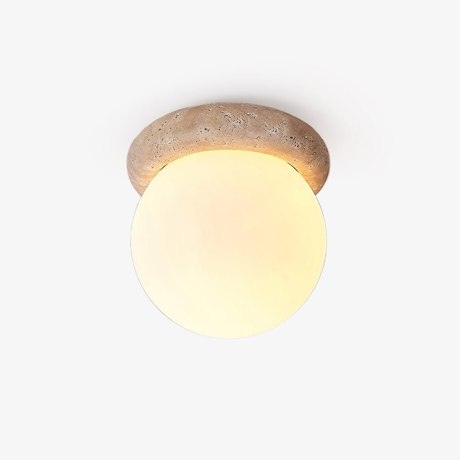 Marble Travertine Asteroid Ceiling Lamp M581