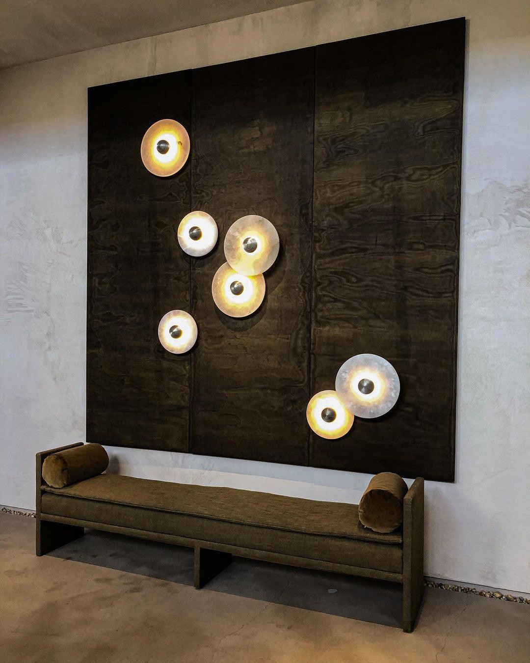 Creative Marble Round Wall Lamp M141