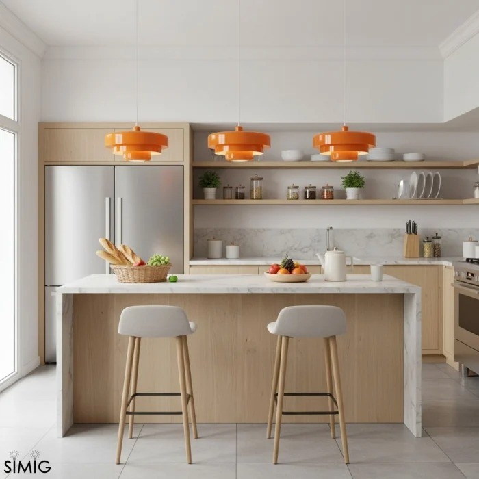 Triple Layer Disc Macaron Cake Pendant Light S90