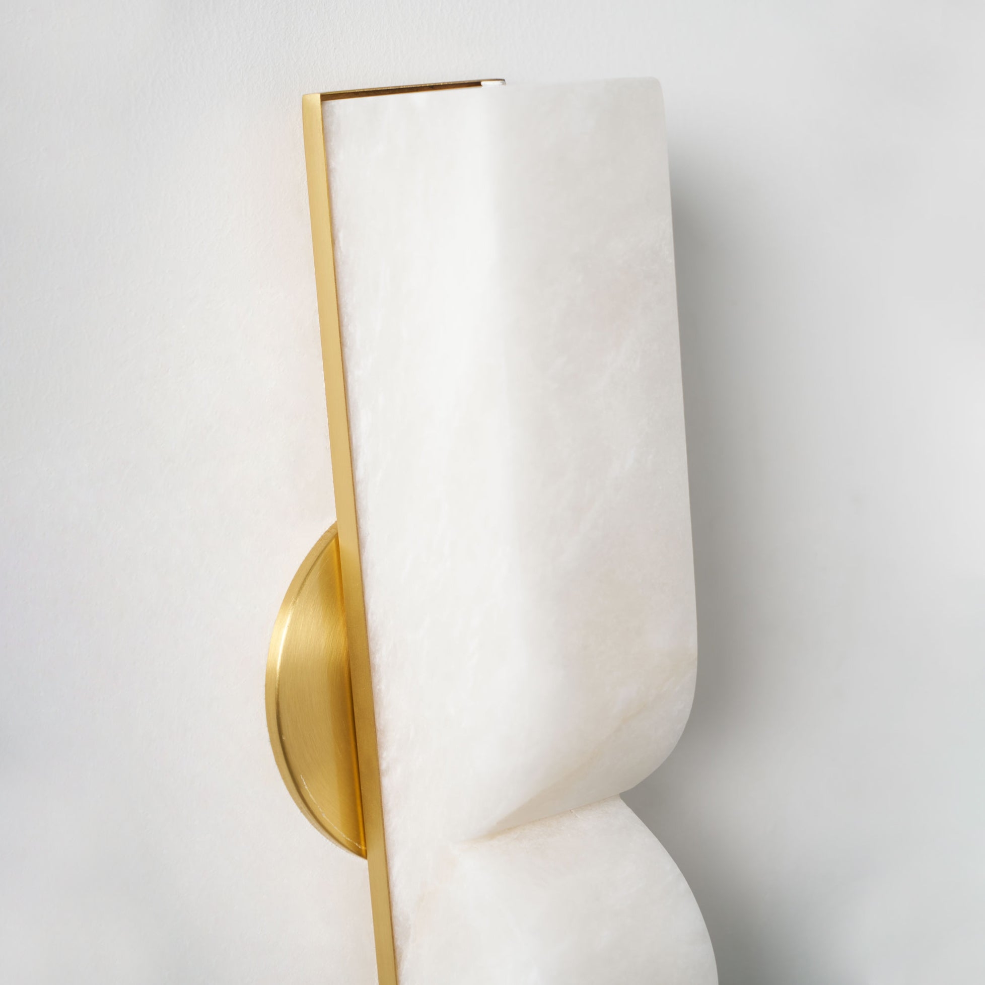 Rectangular Alabaster Wall Lamp D639