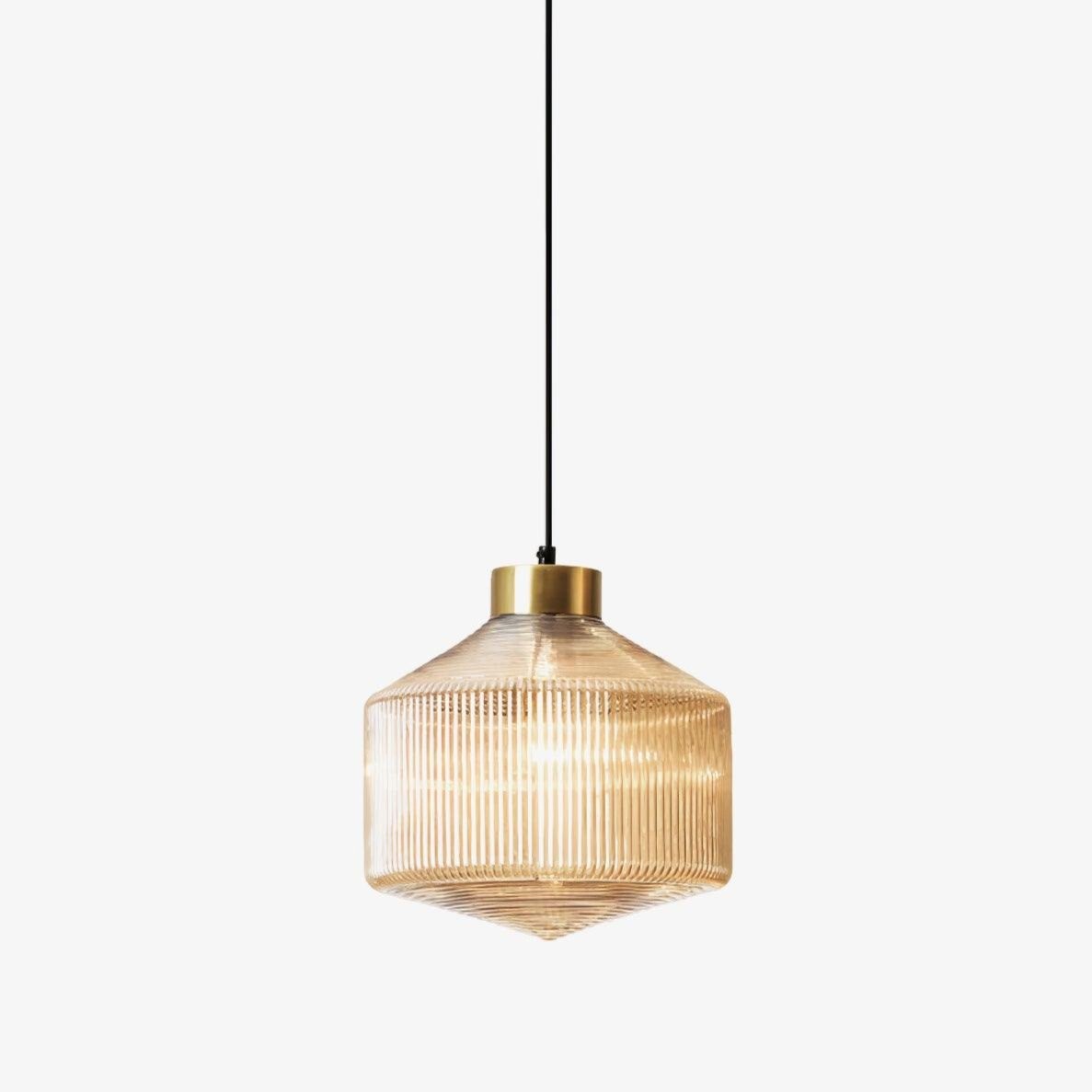 Striped Spinning Top Pendant Light M21