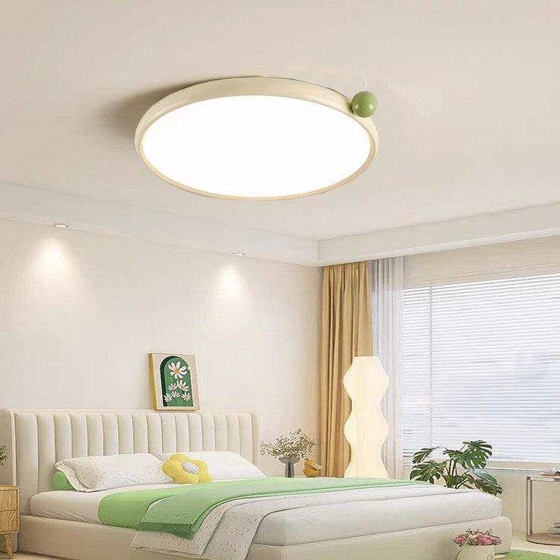 Minimalist Disc Cream Style Ultra-thin Ceiling Lamp M543