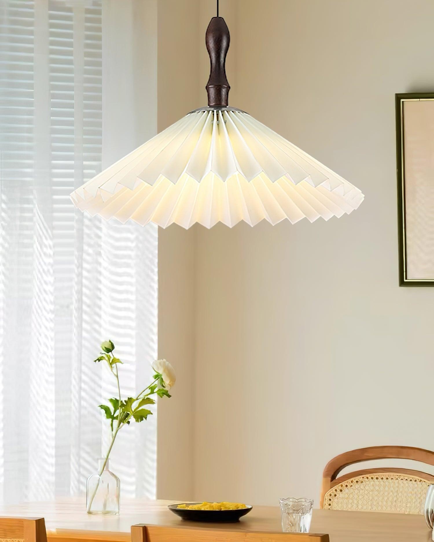 Simple White Flower Paper Pendant Lamp M67