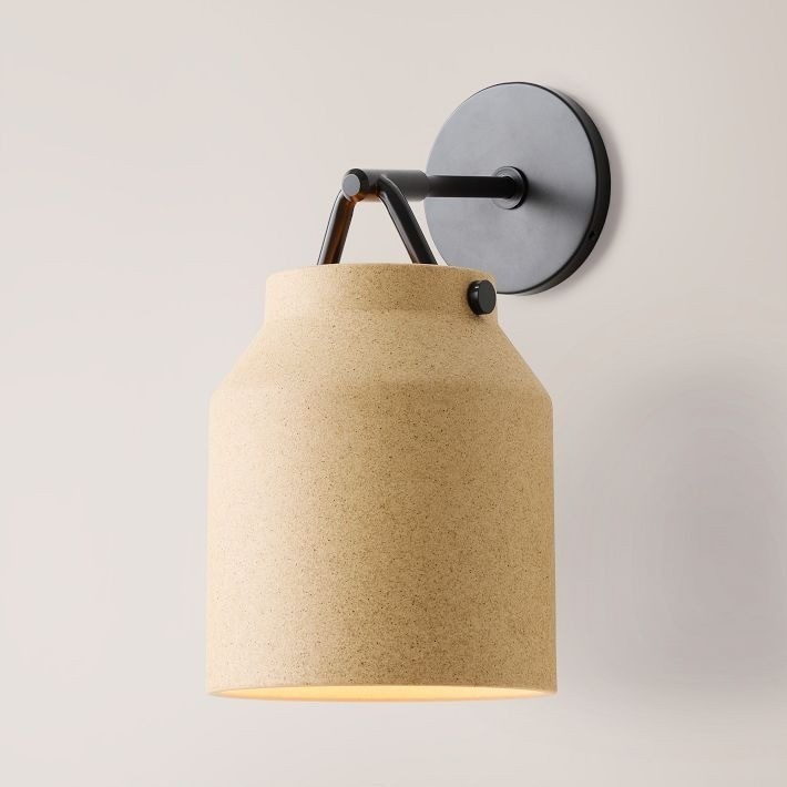 Hanton Modern Minimalist Brass and Glass Sconce – Damp Rated for Bathrooms T173