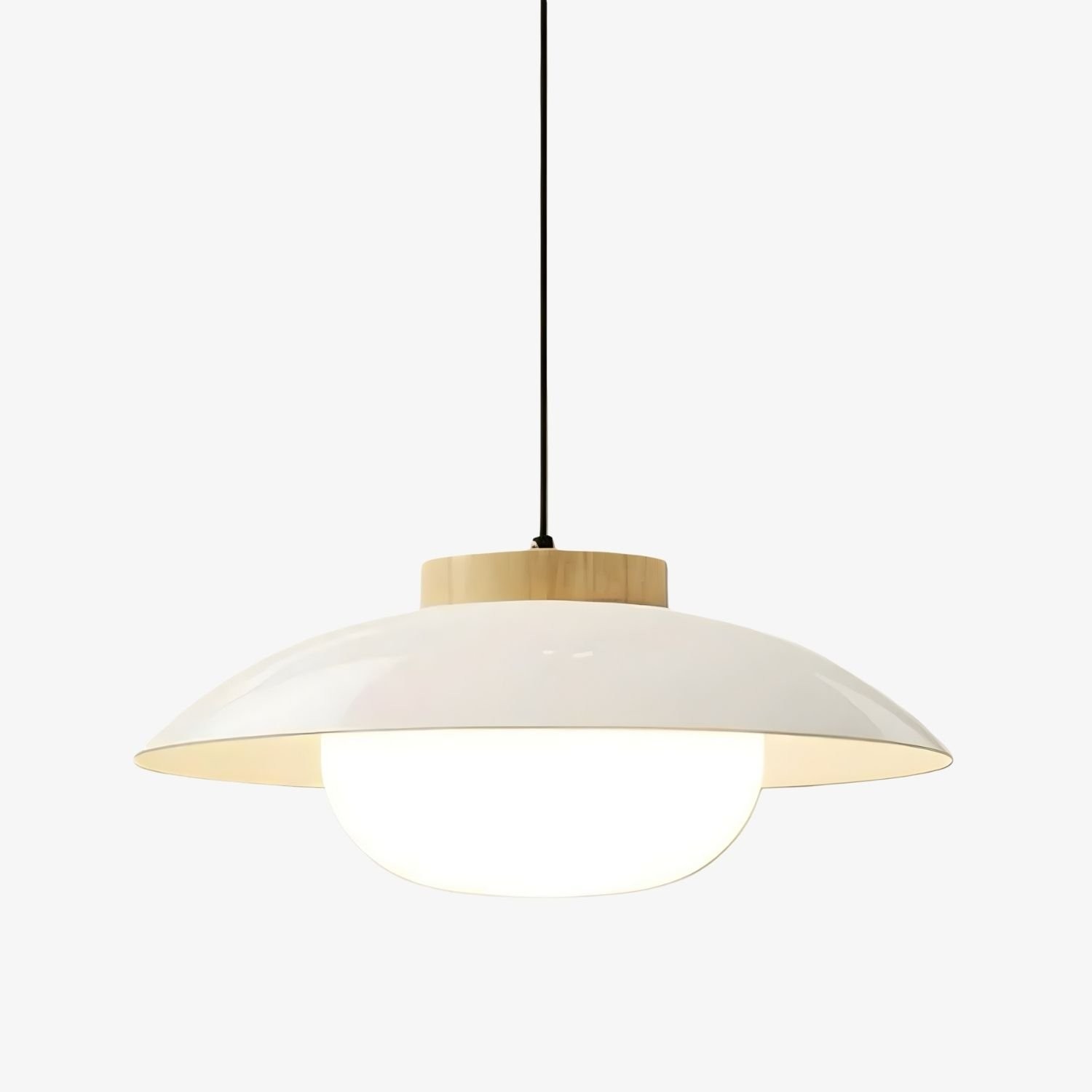 Oribela Modern Minimalist Pendant Lamp - Contemporary Saucer Style Lighting for Living or Dining T587
