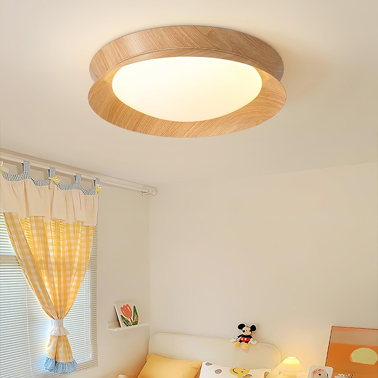 Double Half Round Ceiling Light M386