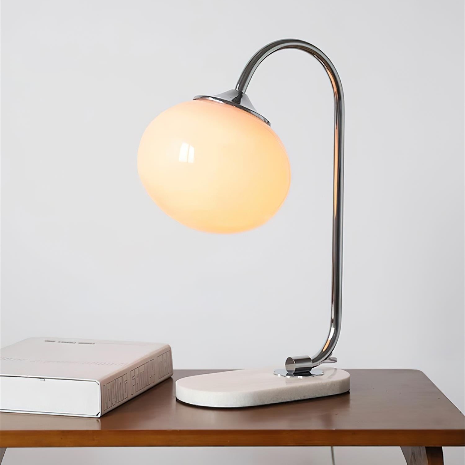 Nordic Mushroom Glass Bedside Table Lamp M335