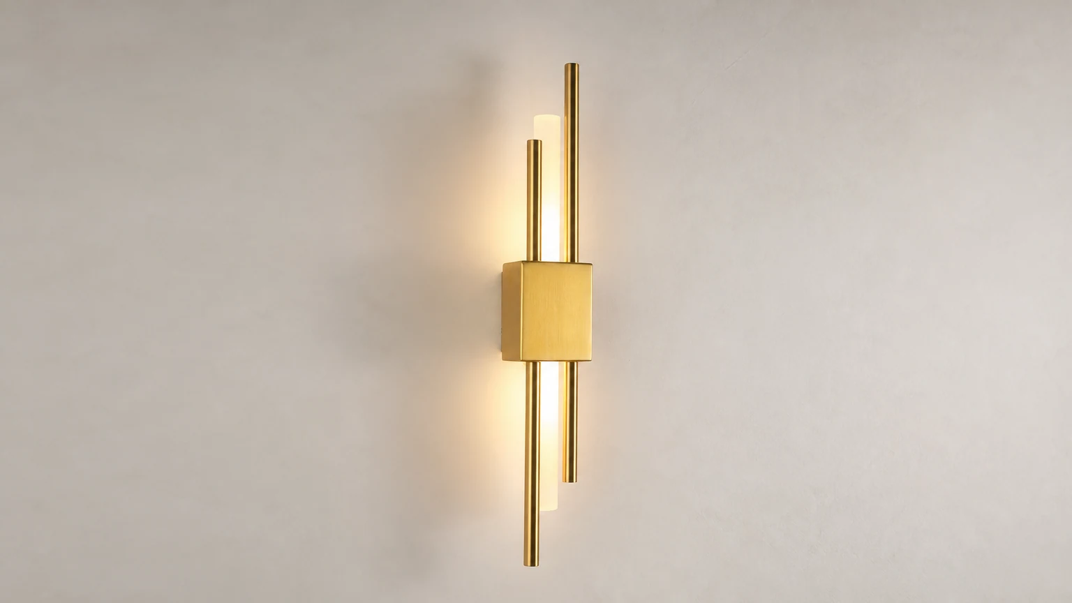 Postmodernistyczna, minimalistyczna, lekka, luksusowa lampa ścienna z kratką M154 w nowoczesnej oprawie ściennej