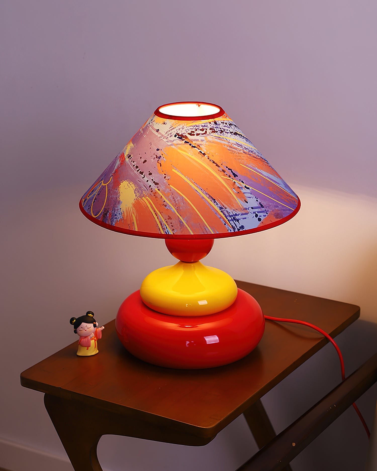 Retro Decorative Colorful Stacked Table Lamp M344